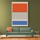 Vibrant Minimal Series #3 Wall Art