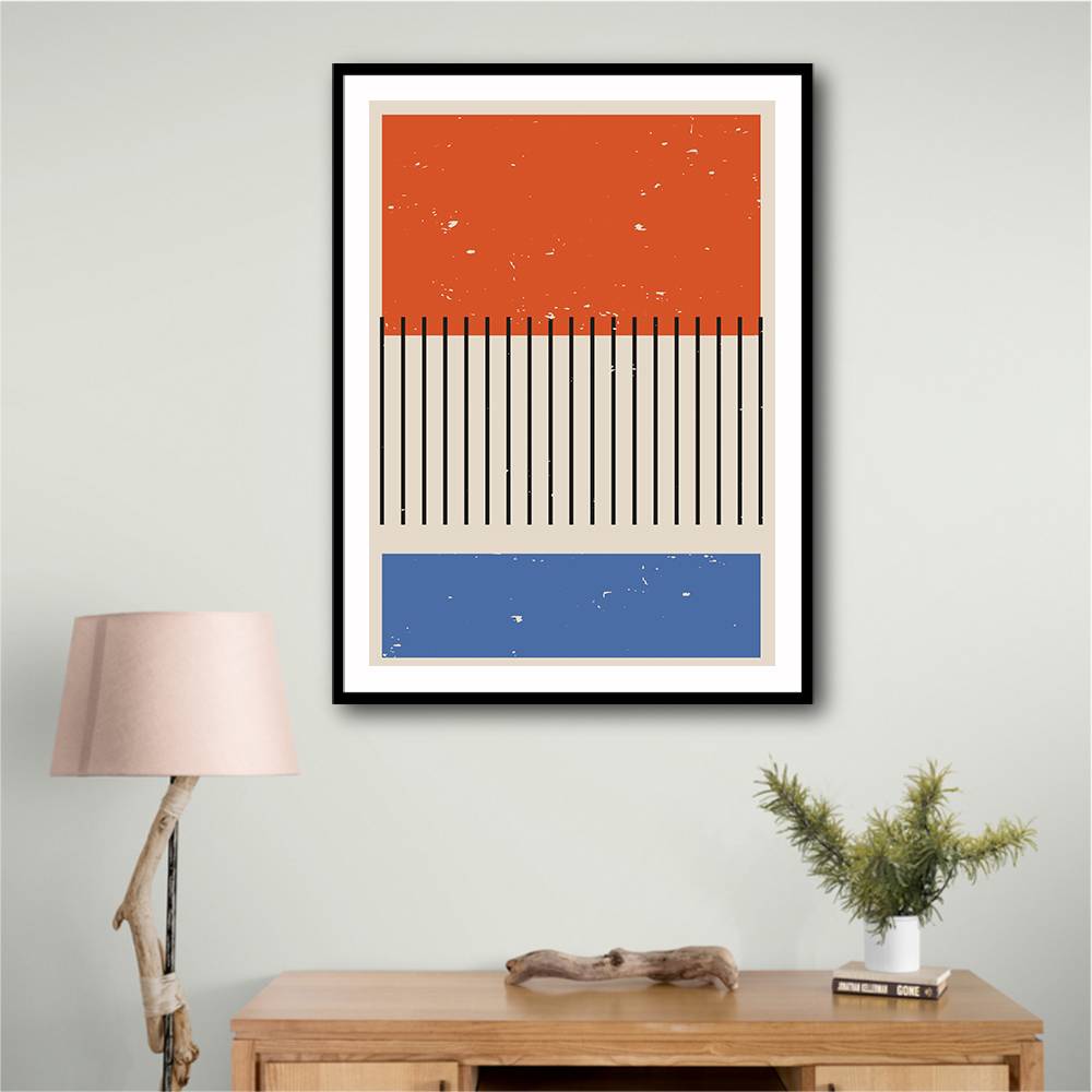 Vibrant Minimal Series #3 Wall Art
