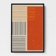 Vibrant Minimal Series #4 Wall Art
