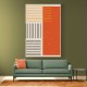 Vibrant Minimal Series #4 Wall Art