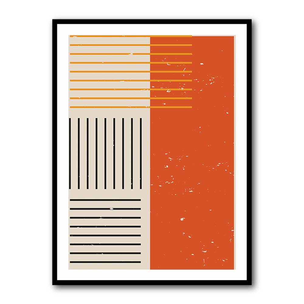 Vibrant Minimal Series #4 Wall Art