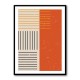 Vibrant Minimal Series #4 Wall Art
