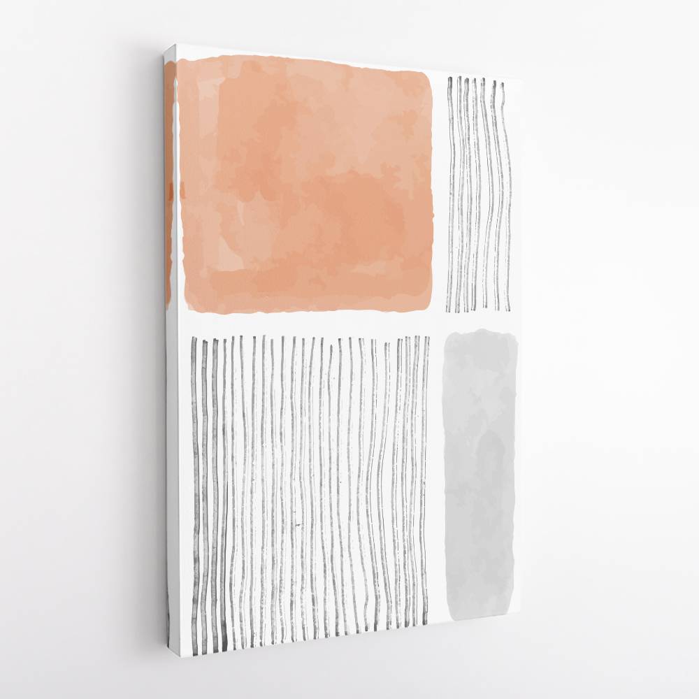 Watercolor Lines Series #2 Wall Art