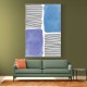 Watercolor Lines Series #1 Wall Art