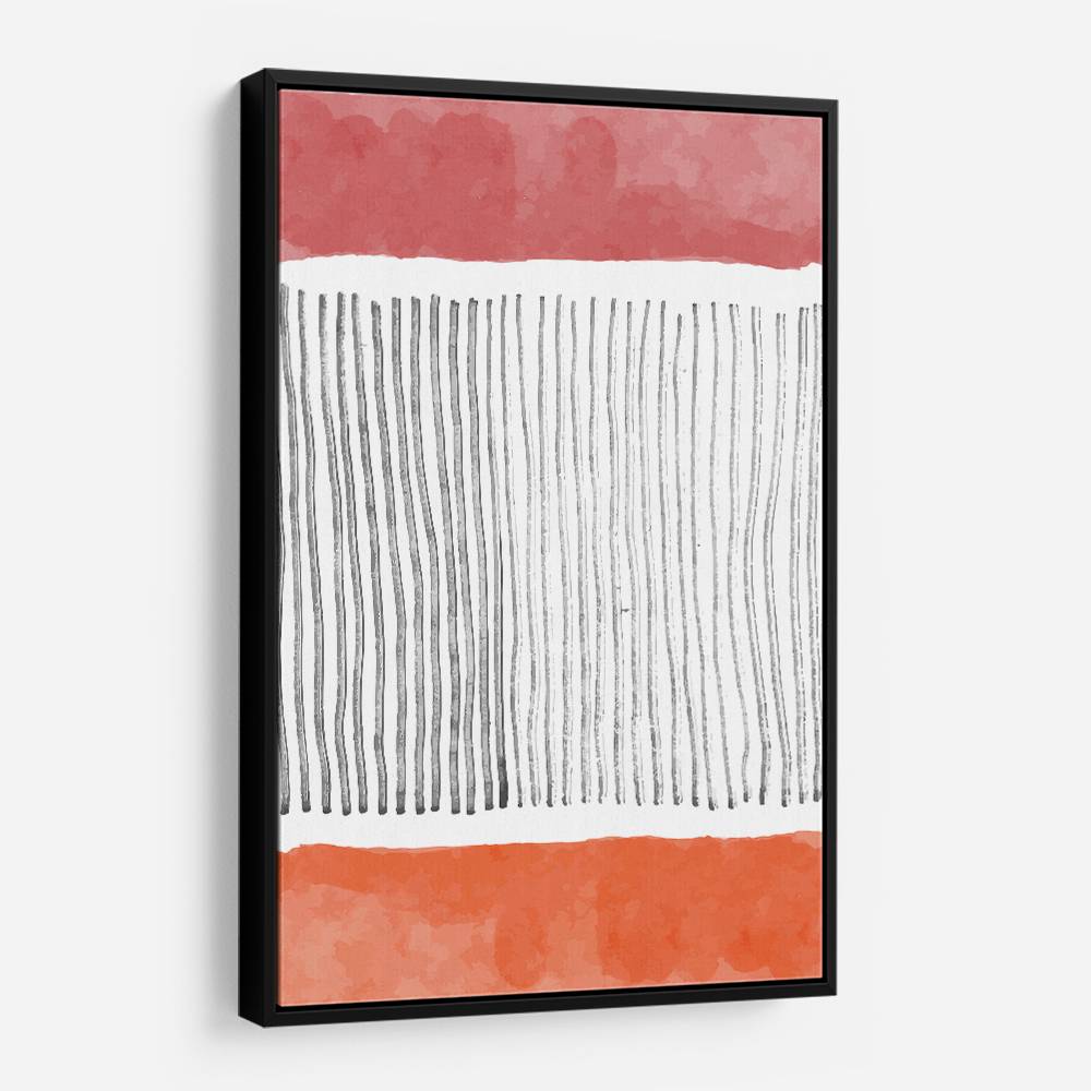 Watercolor Lines Series #4 Wall Art