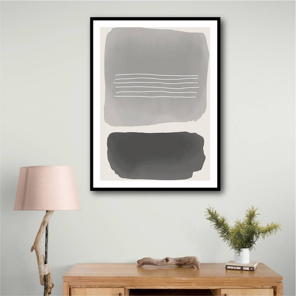Watercolor Shapes Series #1 Wall Art