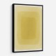 Yellow Watercolor Shapes #3 Wall Art