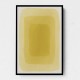 Yellow Watercolor Shapes #3 Wall Art