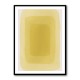 Yellow Watercolor Shapes #3 Wall Art