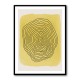 Yellow Watercolor Shapes Series #4 Wall Art