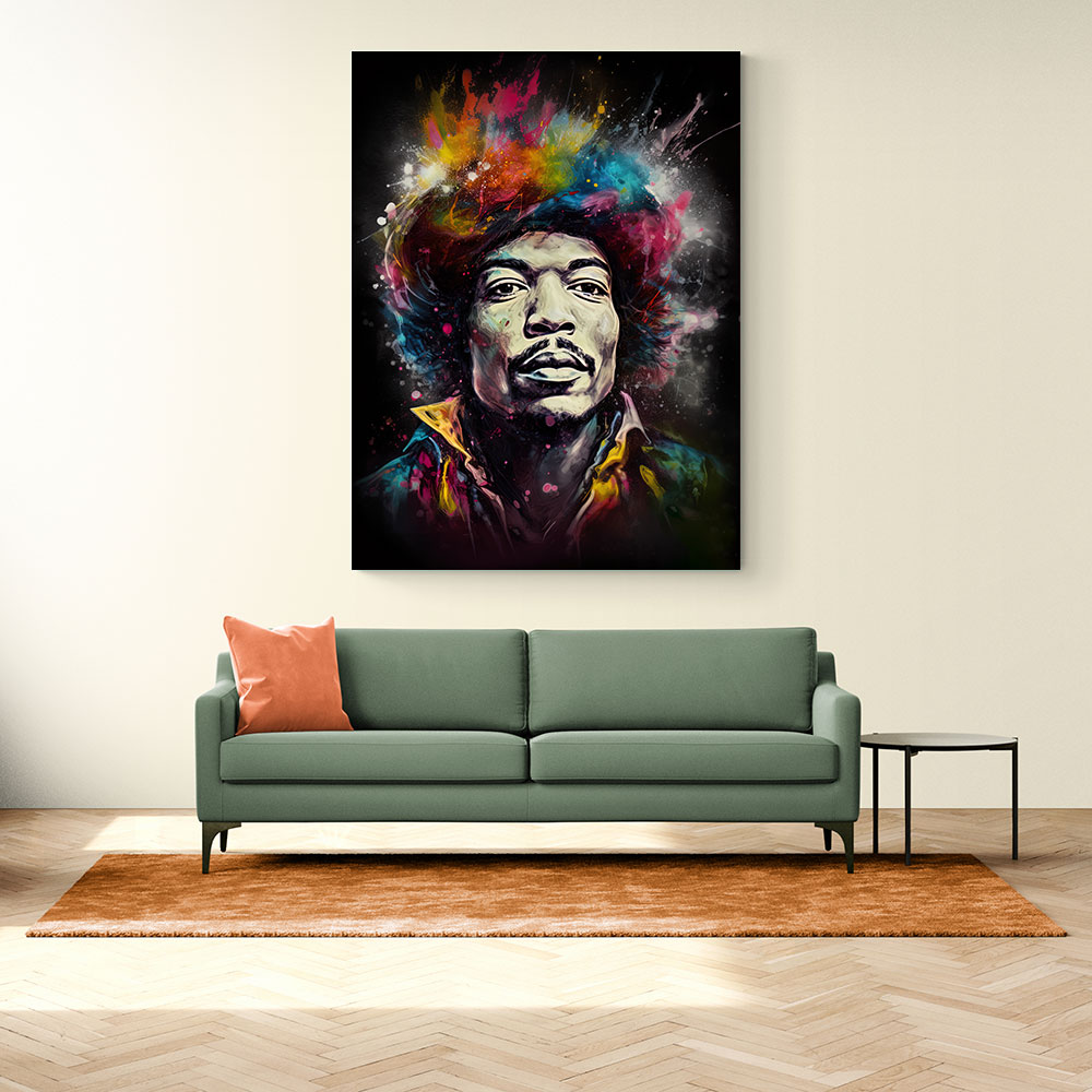 Jimi Hendrix 1 Wall Art