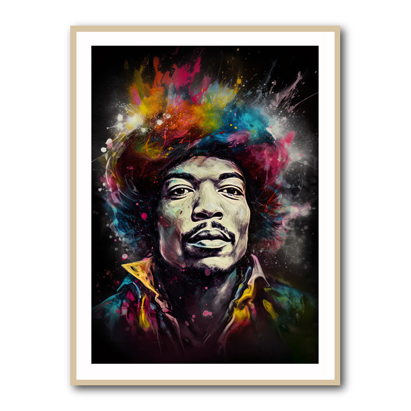 Jimi Hendrix 1 Wall Art