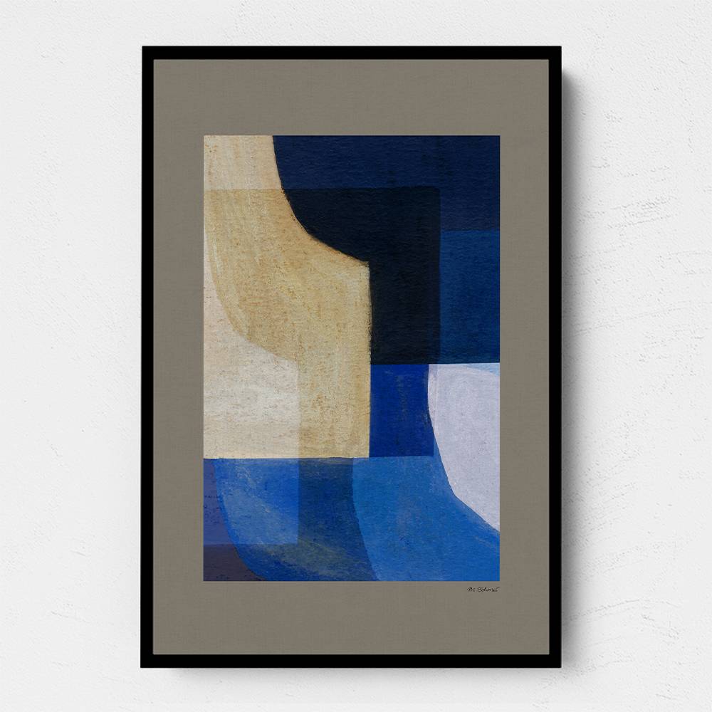 Chalks And Shapes 8X Wall Art