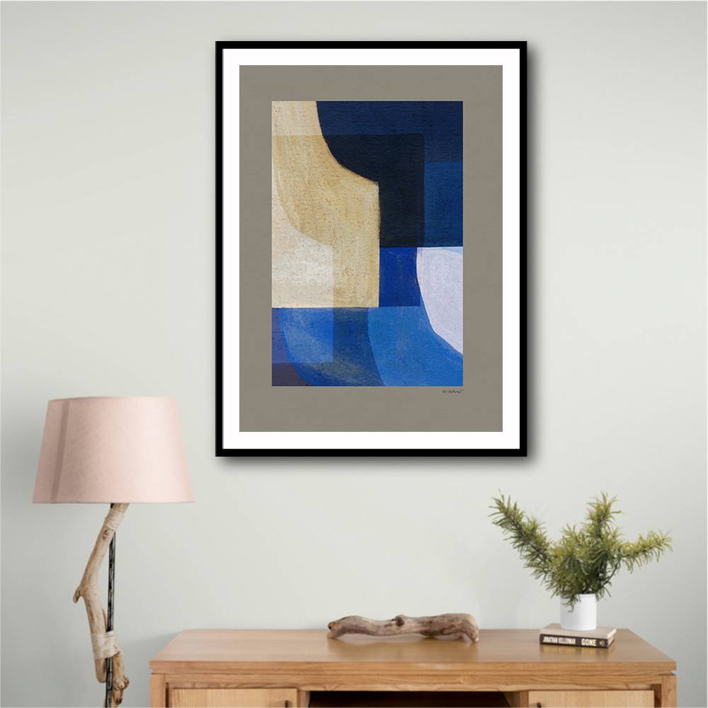 Chalks And Shapes 8X Wall Art