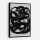 Abstract Brush Strokes 84 Wall Art