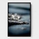Waves And Glitter Wall Art