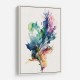 Ink Splash Abstract 27 Wall Art