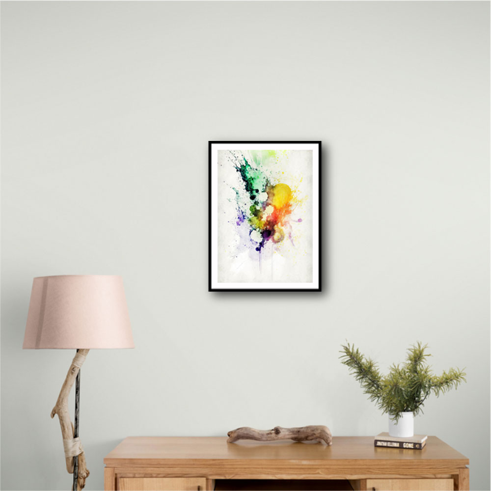 Ink Splash Abstract 30 Wall Art
