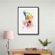 Ink Splash Abstract 31 Wall Art