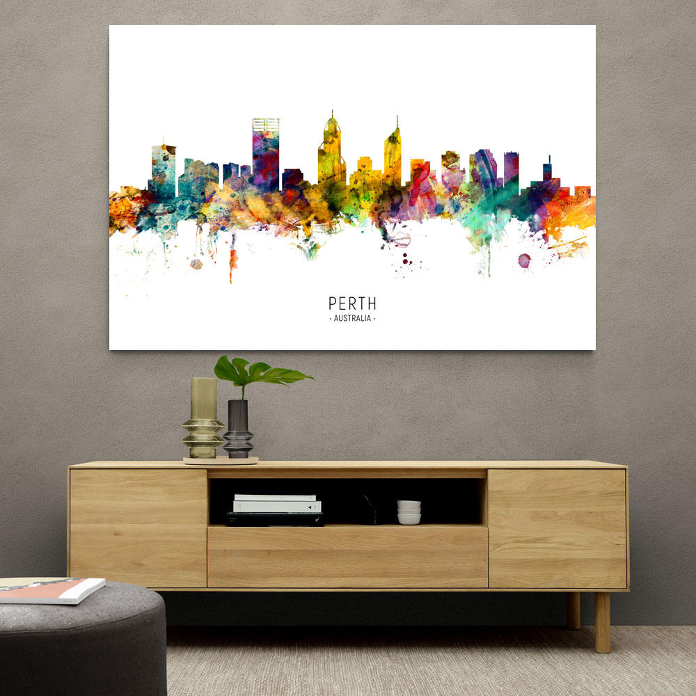 Perth Australia Skyline