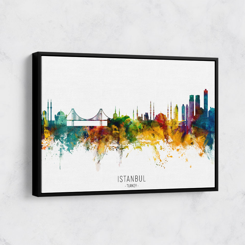 Istanbul Turkey Skyline