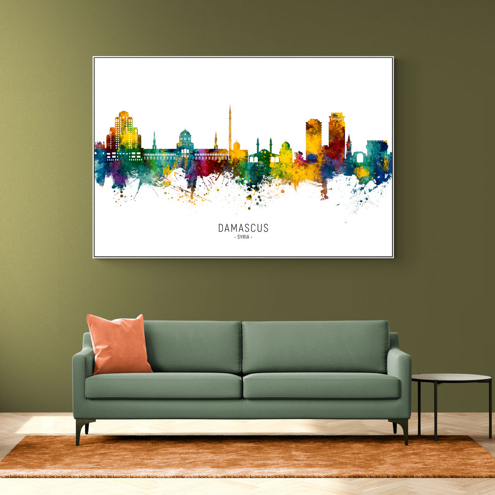 Damascus Syria Skyline