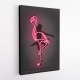 Ballerina Flamingo Neon