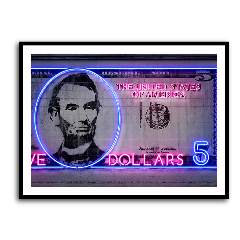 5 Dollars Neon