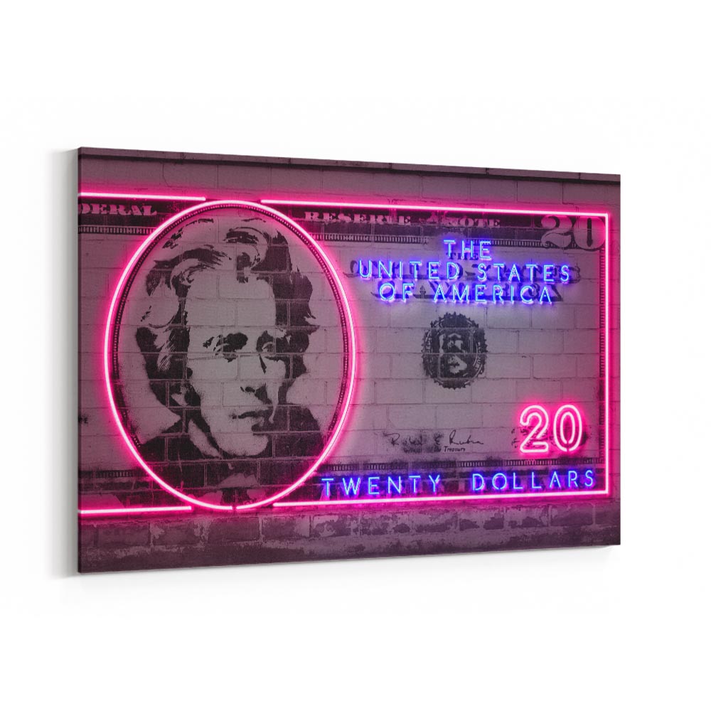 20 Dollars Neon