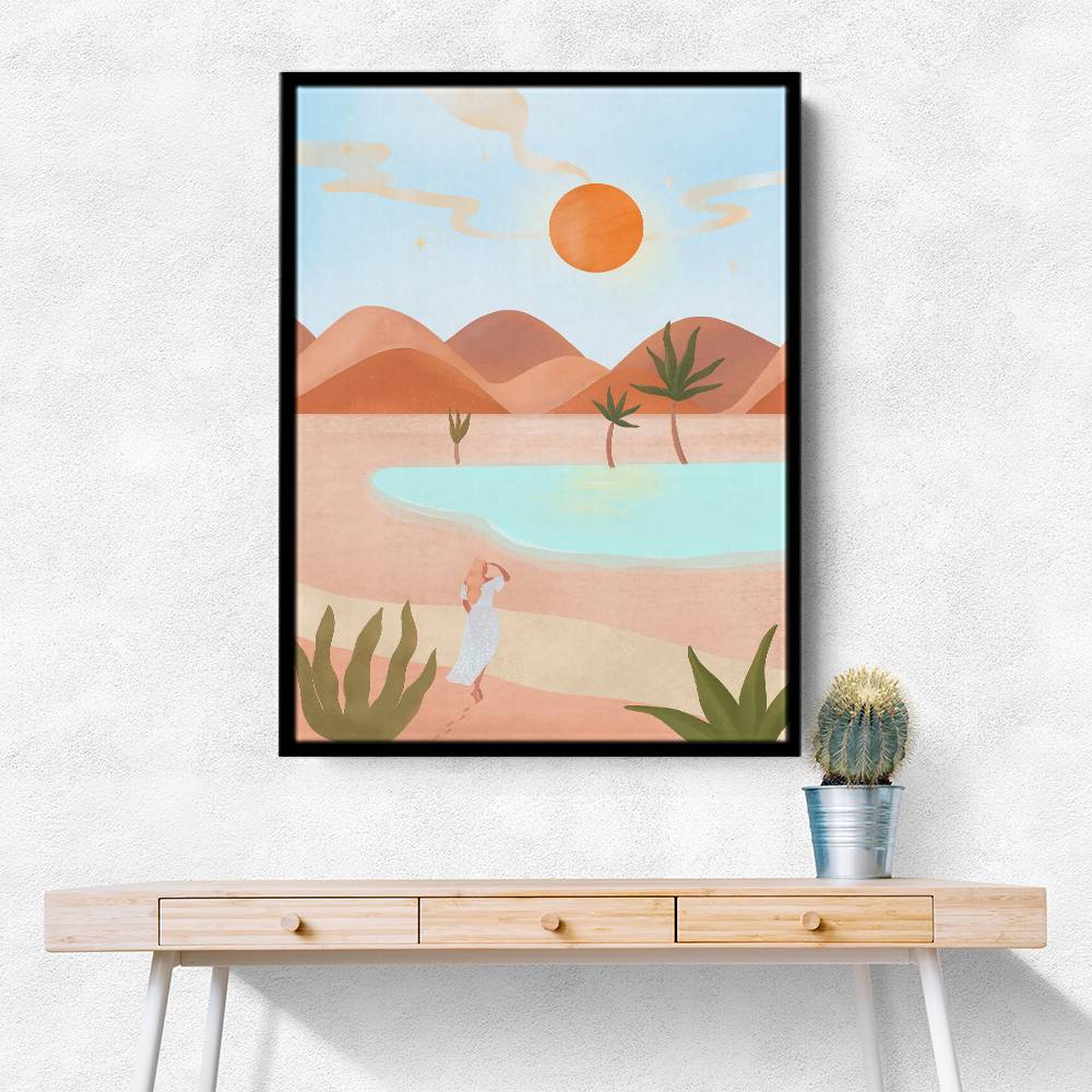 Desert Oasis Wall Art