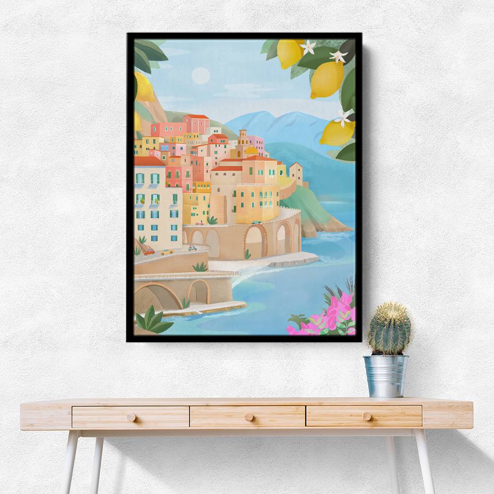 Amalfi Coast Wall Art
