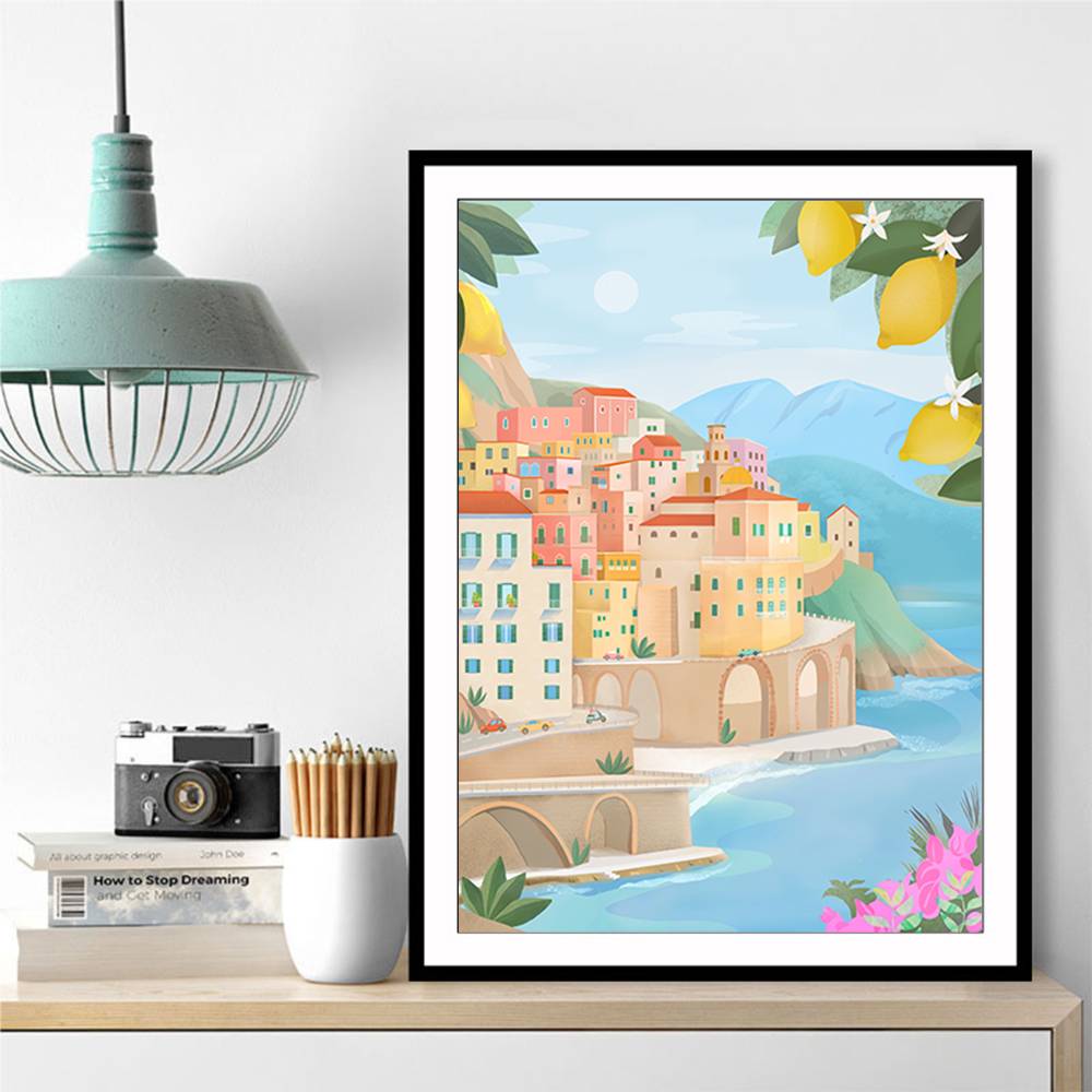 Amalfi Coast Wall Art