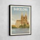 Barcelona Travel Print