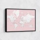 Leire world map in Spanish