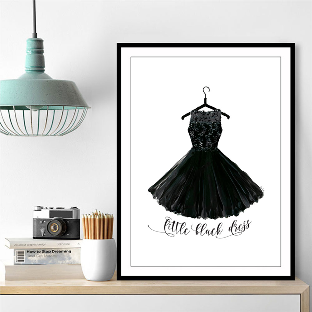 Little Black Dress In Hanger