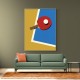 Table Tennis Team Red Wall Art