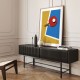Table Tennis Team Red Wall Art