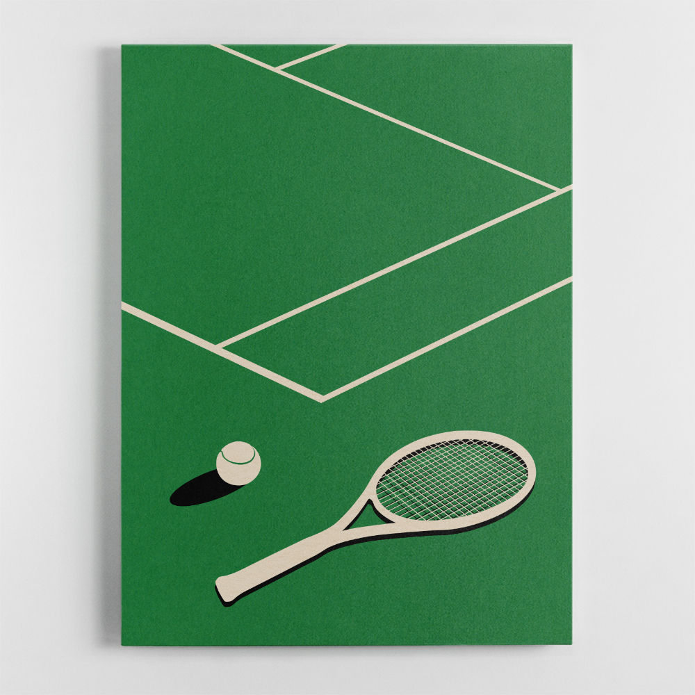Rosi Feist Lawn Tennis Club Wall Art