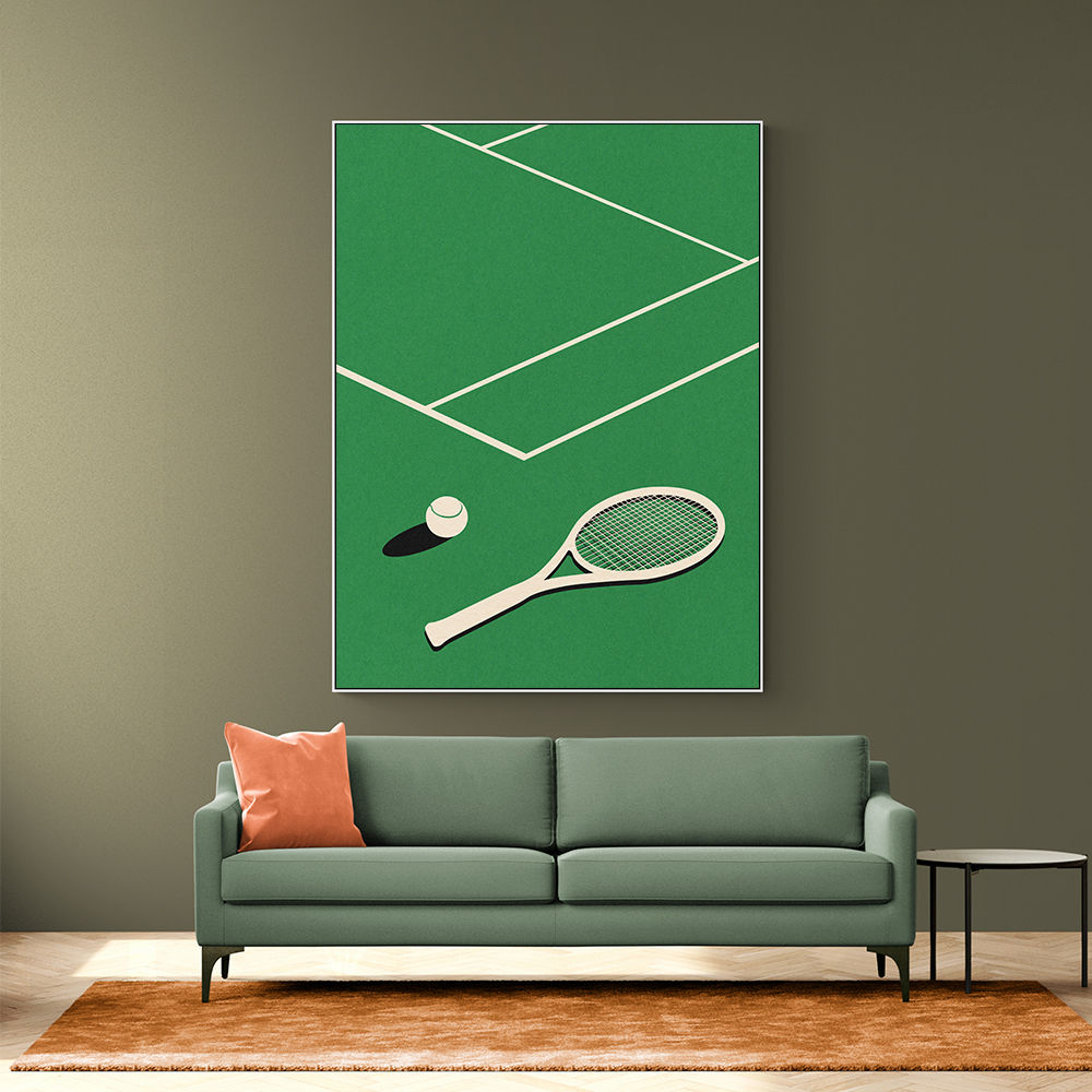 Rosi Feist Lawn Tennis Club Wall Art