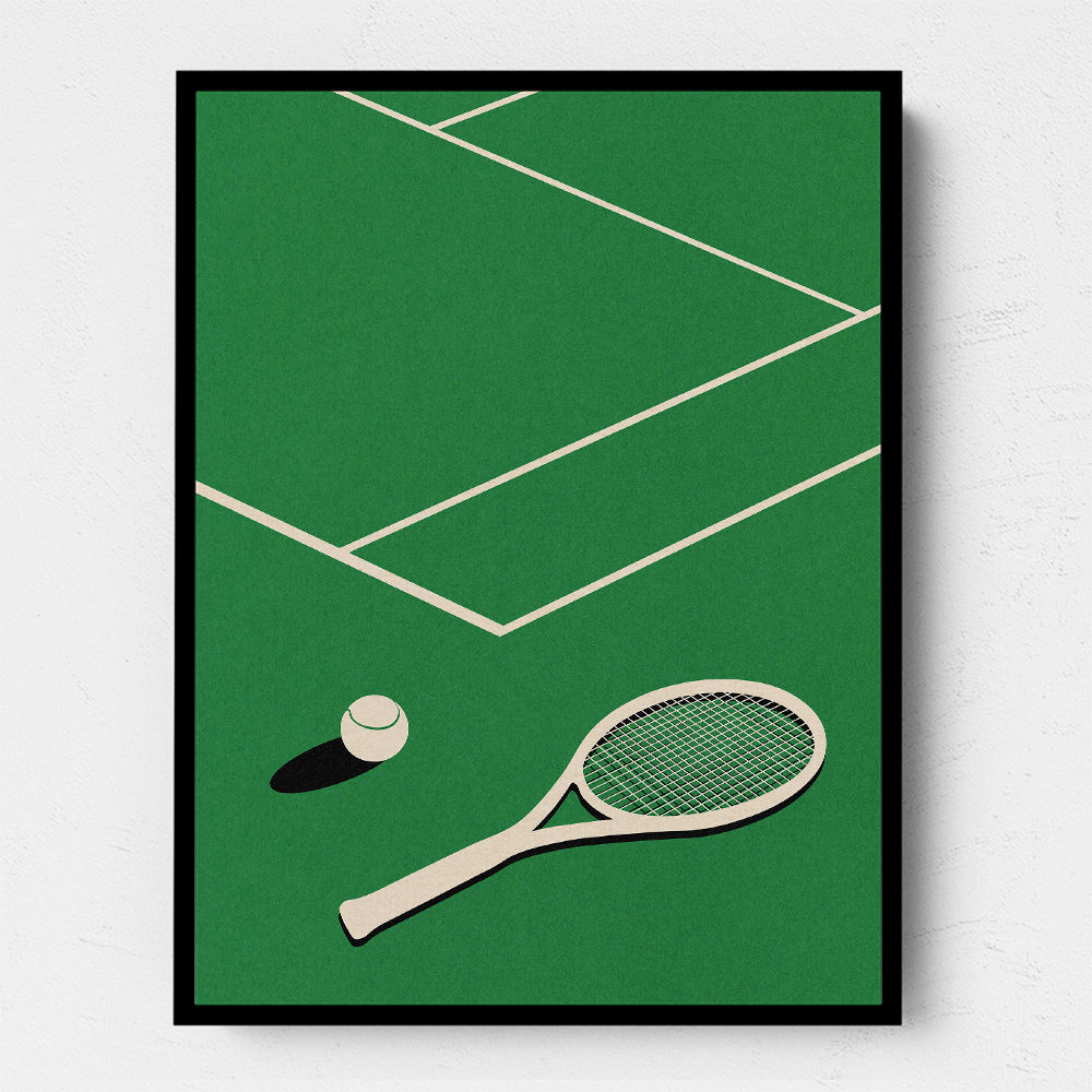 Rosi Feist Lawn Tennis Club Wall Art