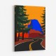 Clacier Road With Half Dome Wall Art