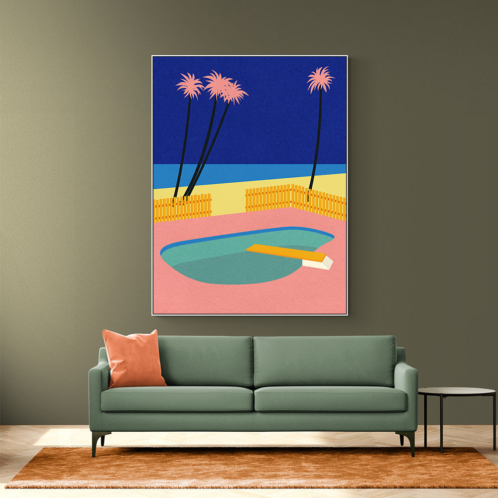 Malibu Beach Wall Art