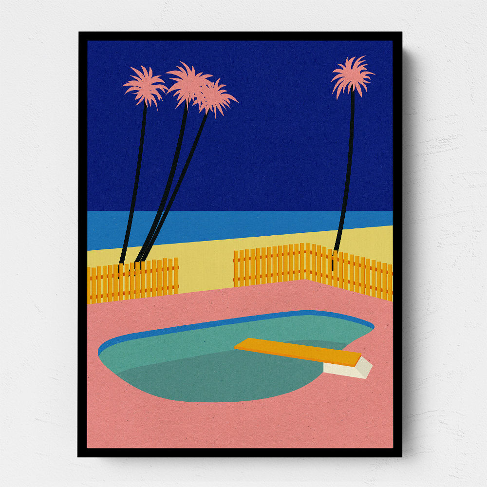 Malibu Beach Wall Art