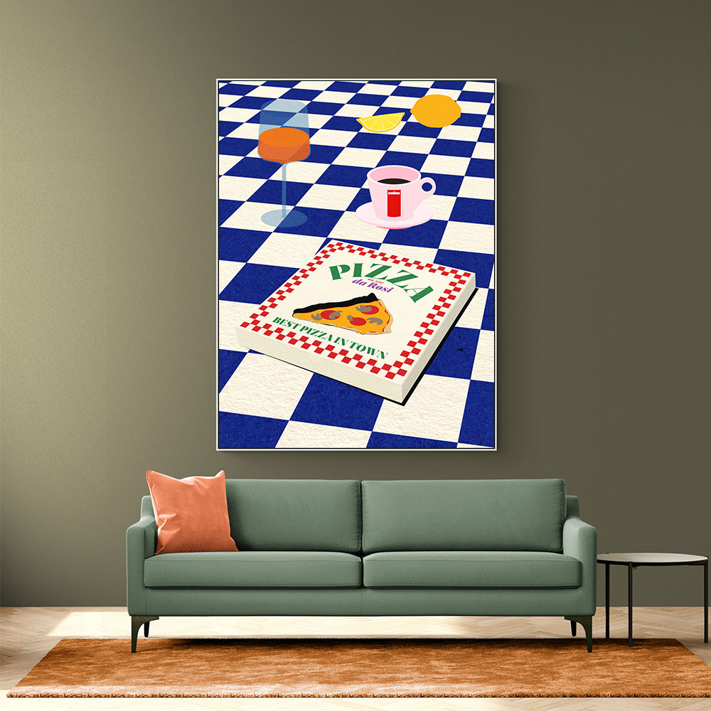 The Italian Menu Wall Art