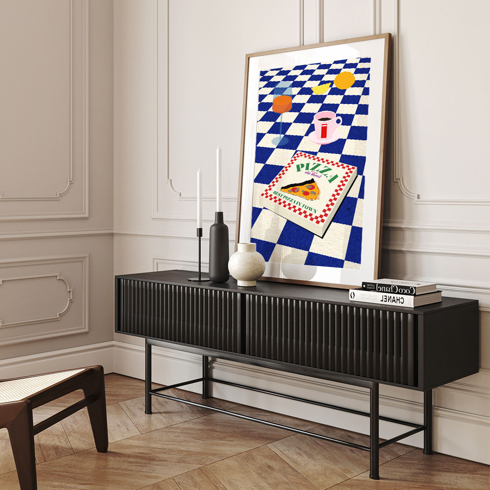 The Italian Menu Wall Art