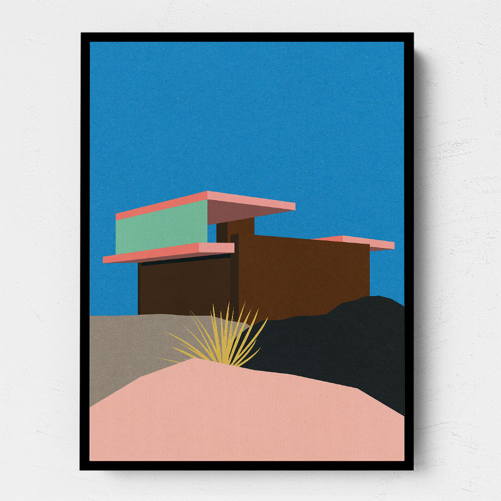 Kaufmann Desert House Wall Art
