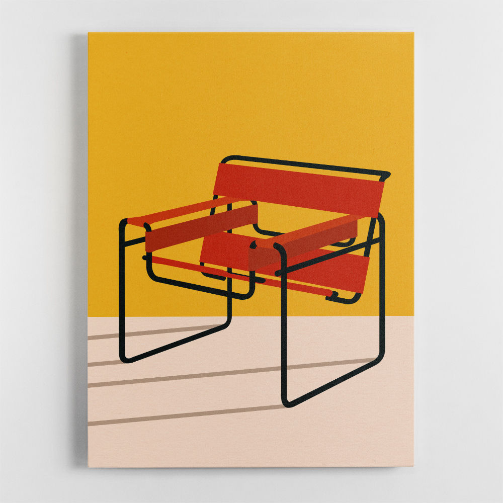 Wassily Chair Marcel Breuer Wall Art