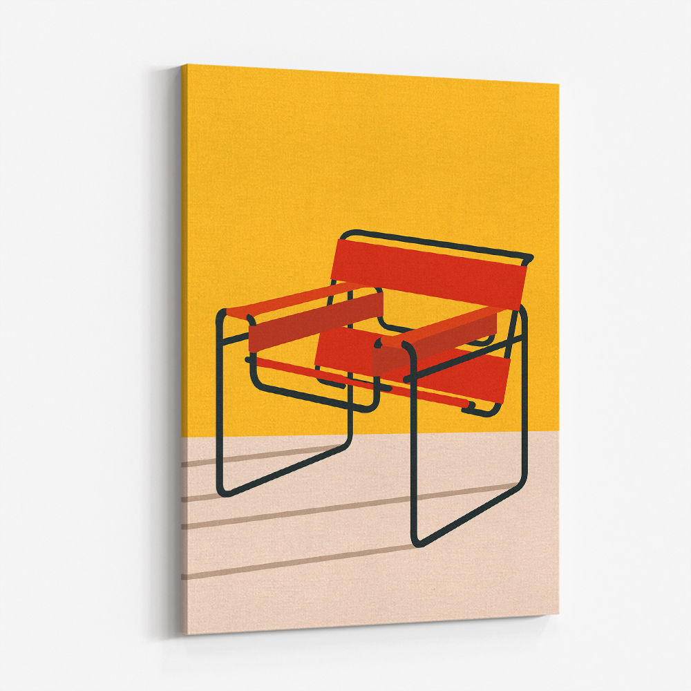 Wassily Chair Marcel Breuer Wall Art