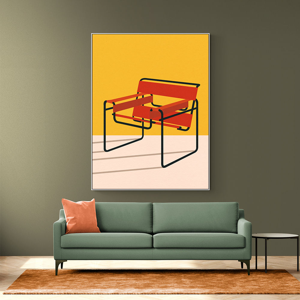 Wassily Chair Marcel Breuer Wall Art