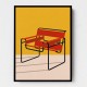 Wassily Chair Marcel Breuer Wall Art